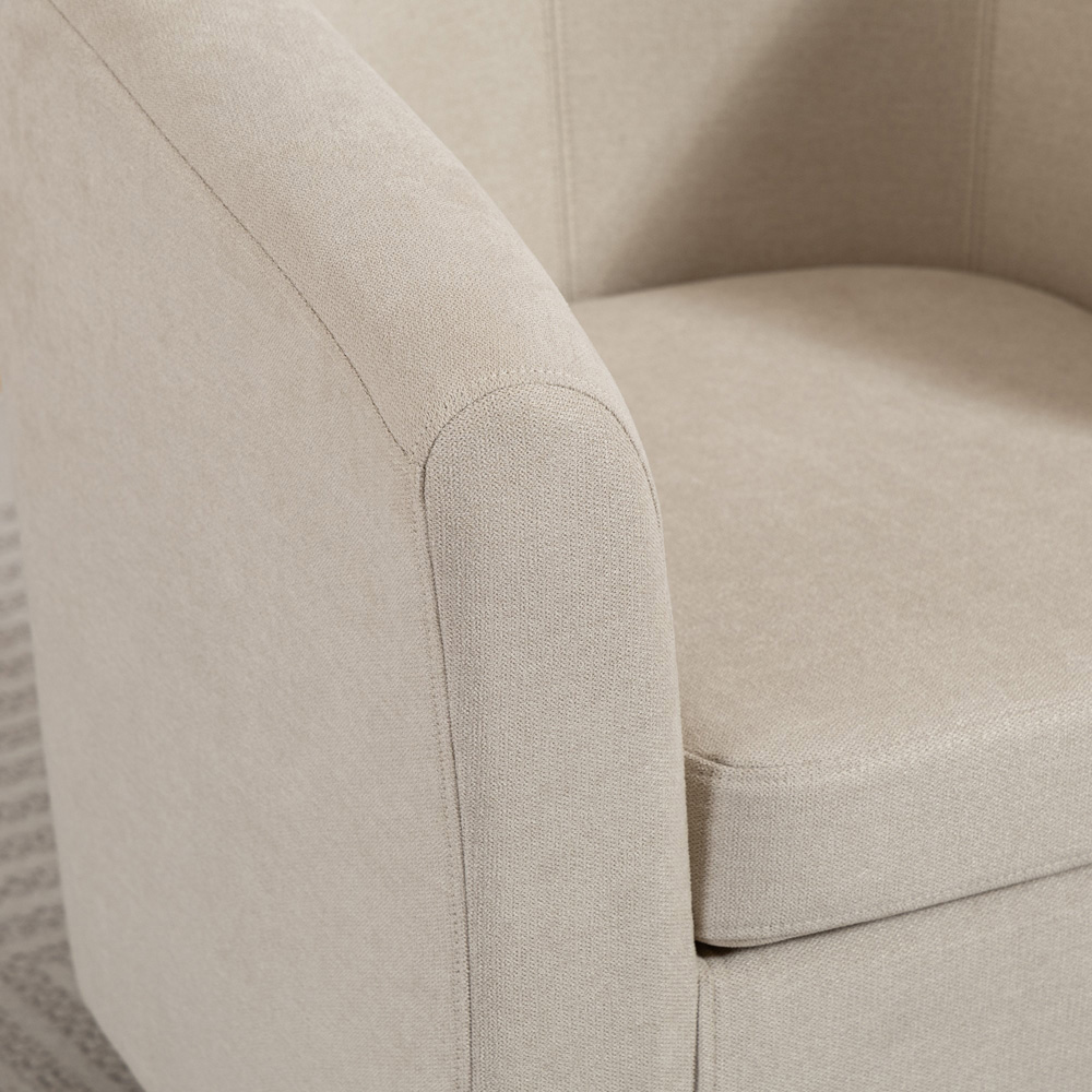 Artemis Home Millie Beige Fabric Accent Chair Image 2