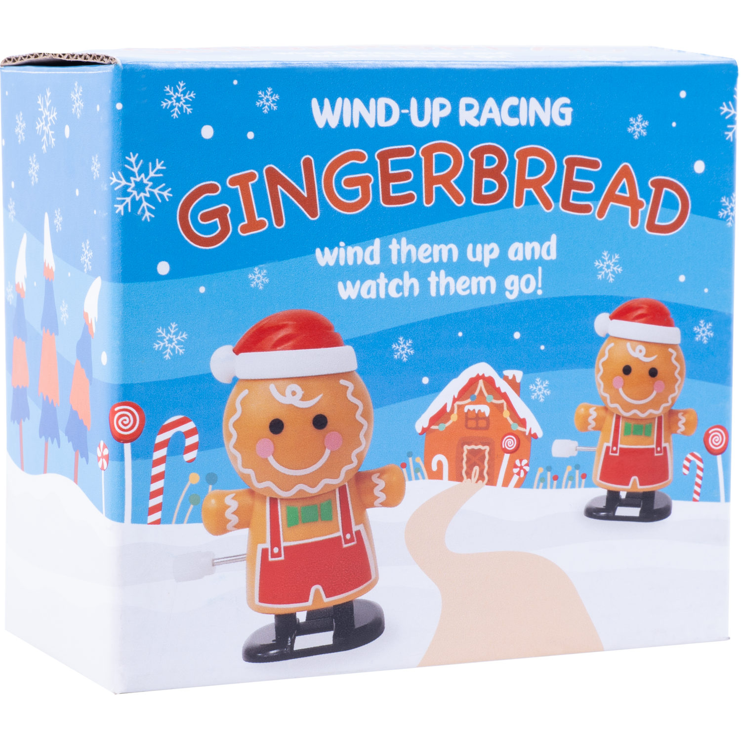 Wind-Up Racing Gingerbread Toy 2 Pack Image 2