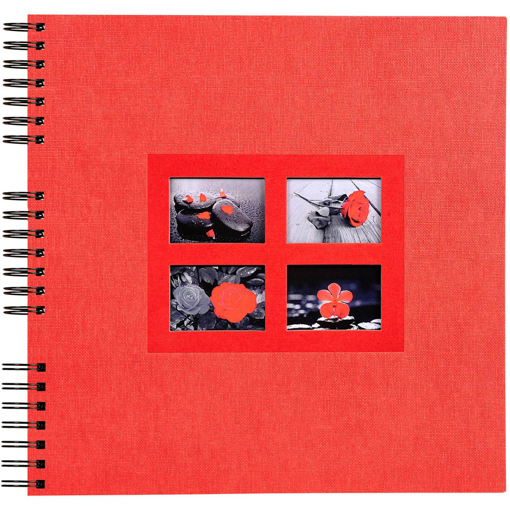 Exacompta Passion Red Spiral Photo Album 60 Sheets 360 Photos Image 2