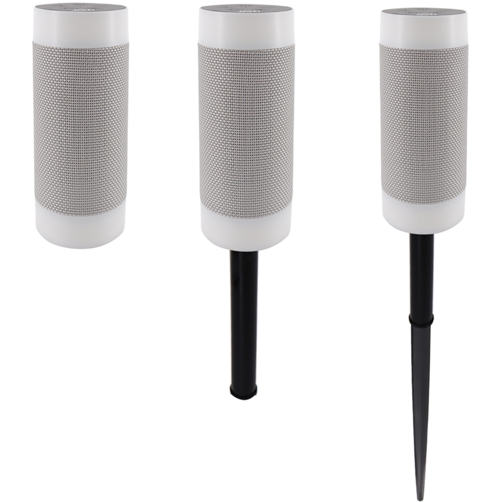 iJoy Tiki Waterproof LED Light Speaker with Removable Stake Image 3