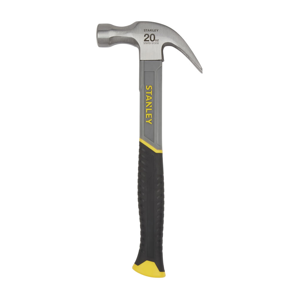 Stanley 20oz Fibreglass Curved Claw Hammer Wilko