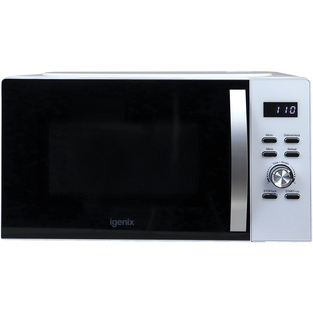 Igenix IGMS03090W White 30L Digital Microwave 950W Image 2