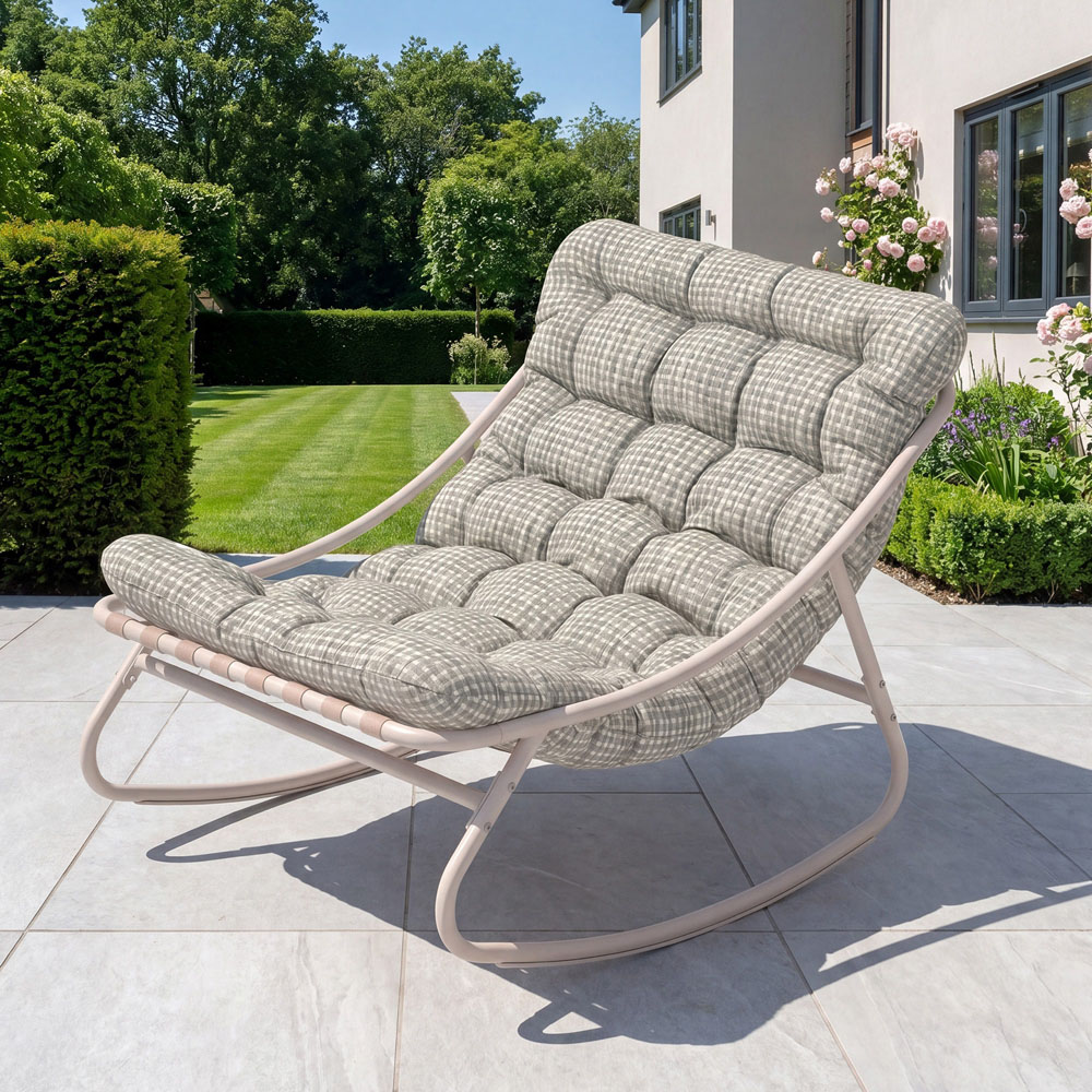 Artemis Home Softrock Aqua Outdoor Rocking Chair Image 2