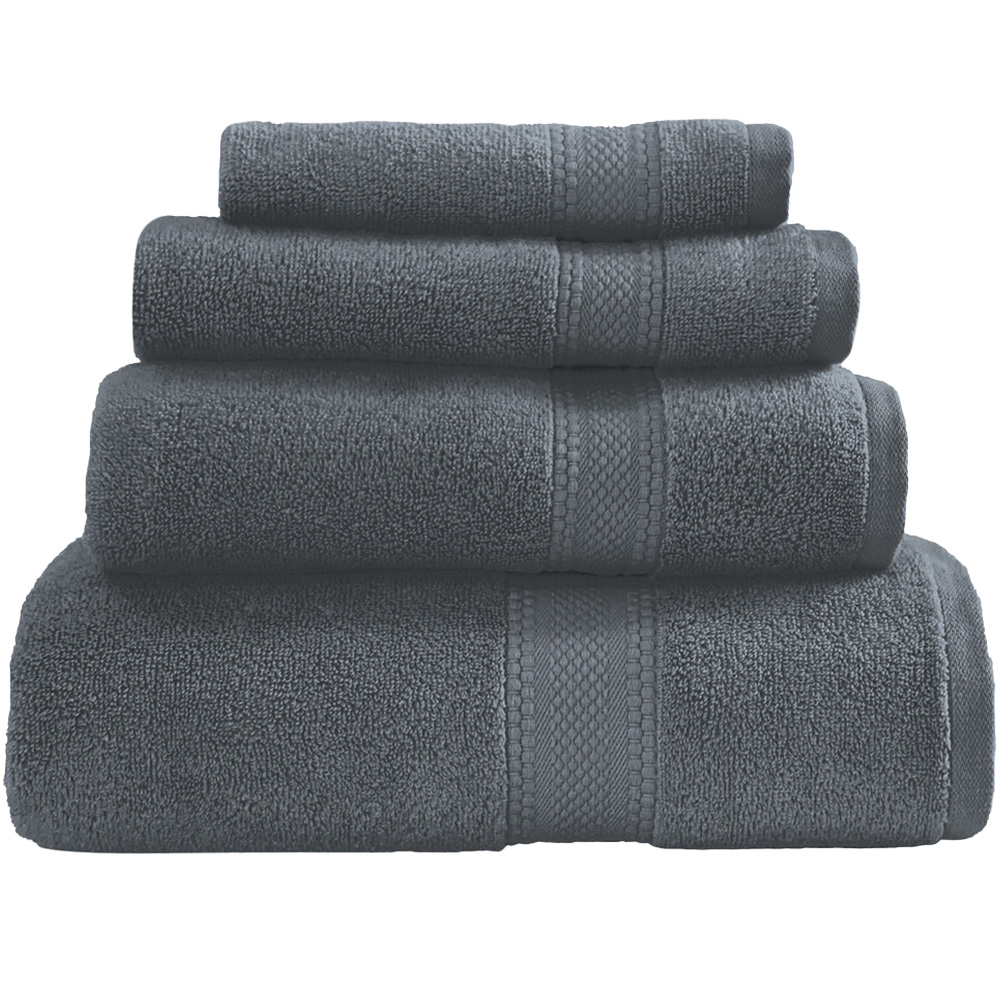 Divante Soft Cotton Grey Bath Towel Image
