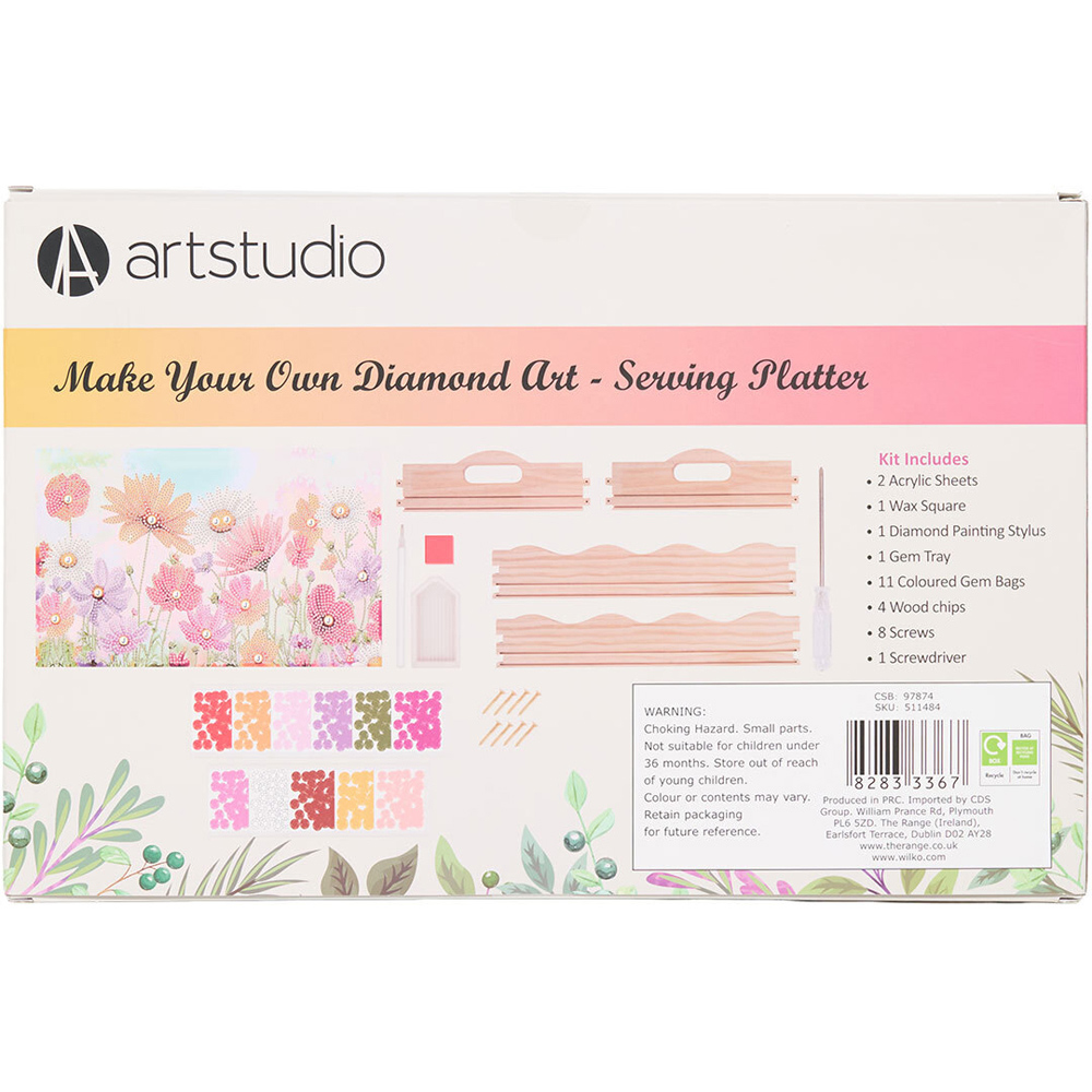 Make Your Own Serving Platter Diamond Art Kit Image 5