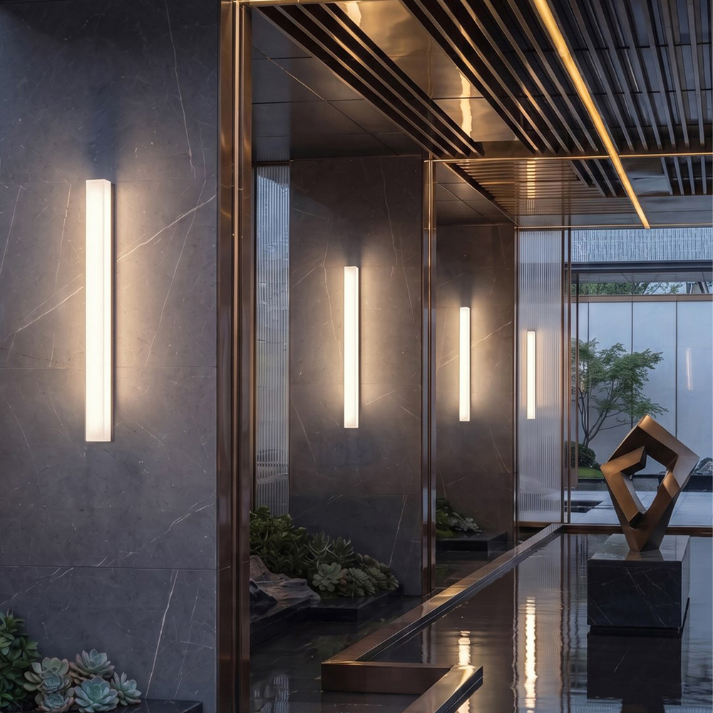 Living and Home 6000K Neutral LED Waterproof Wall Light 100cm Image 3