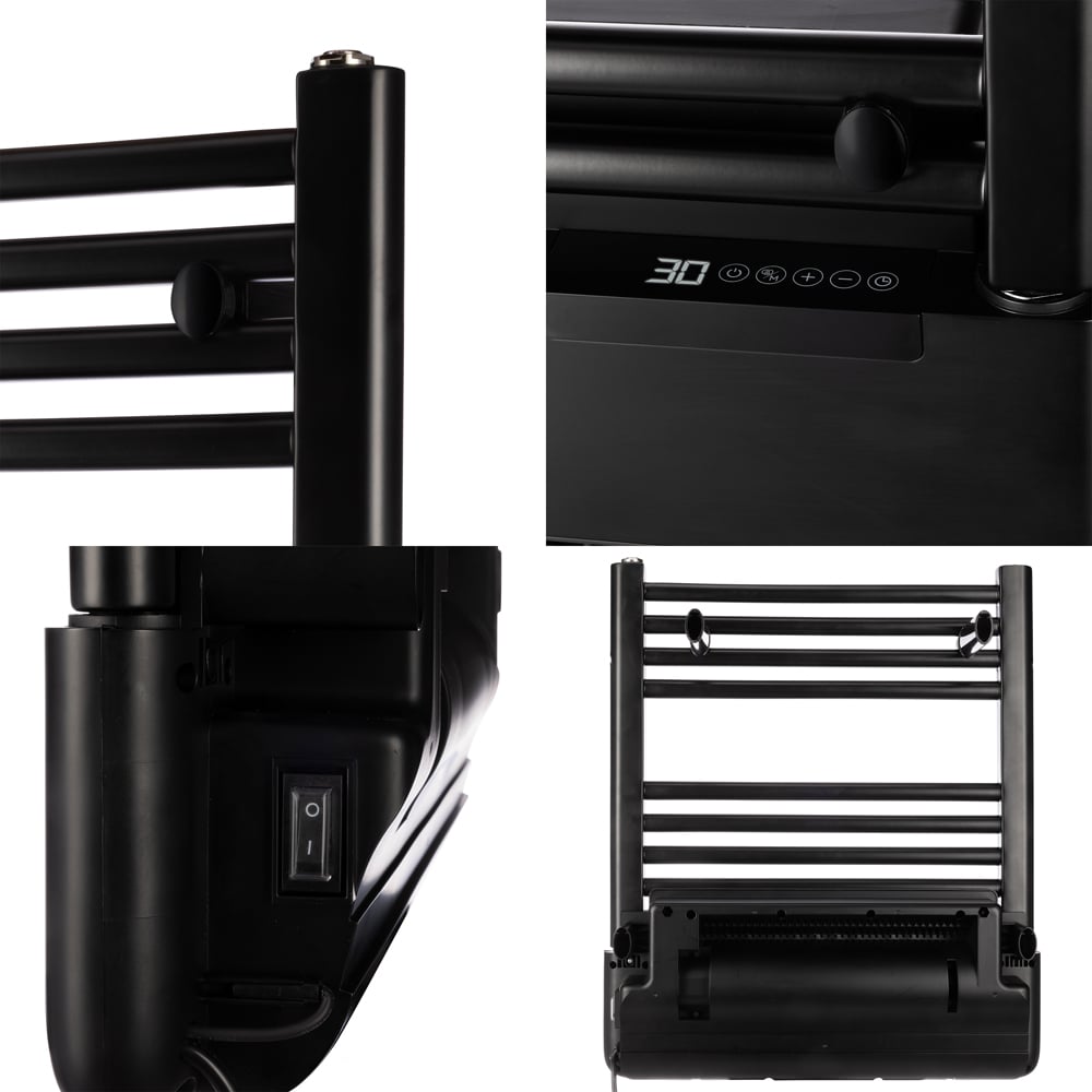 TCP 2 in 1 Tubular Towel Radiator 1000W Image 2