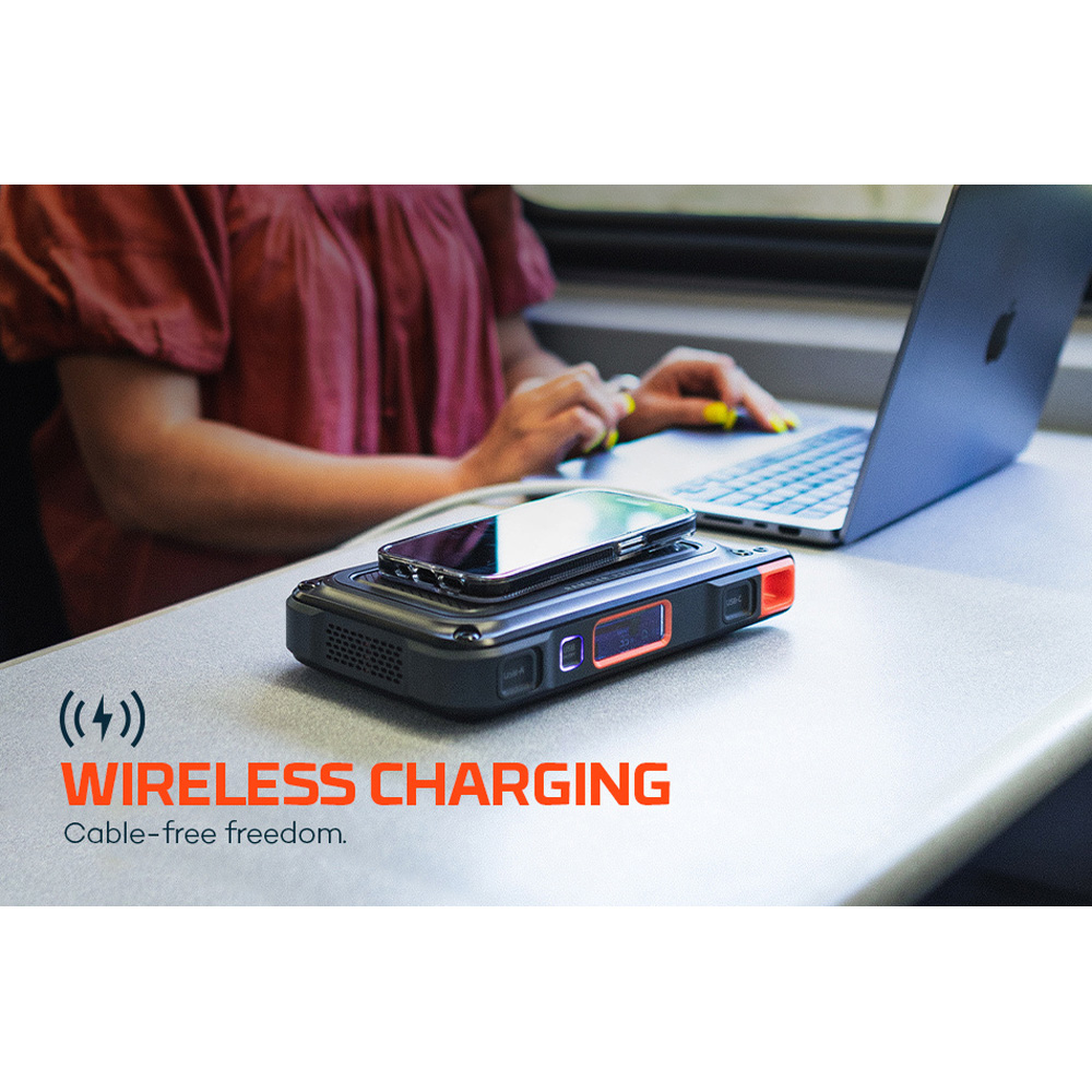 Nebo Rambler PS100 Portable Power Station with Wireless Charging and Floodlight 94.9Wh Image 8