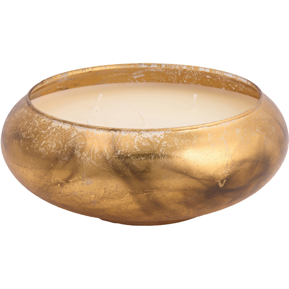 Luxe Bowl Candle Gold Image 3