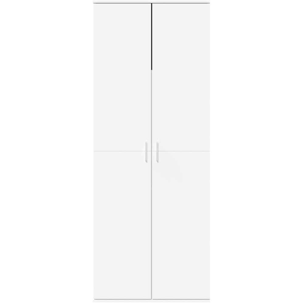 vidaXL 4 Door White Wooden Highboard Image 3