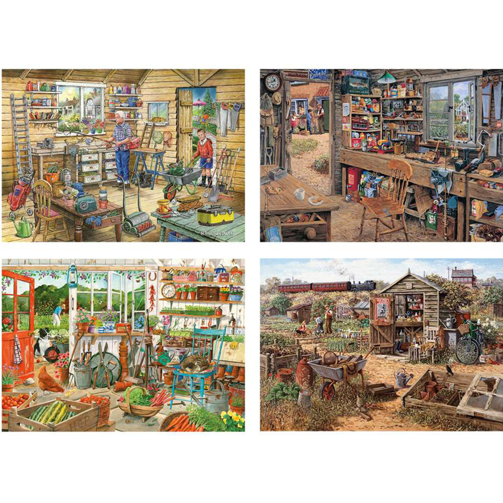The House of Puzzles Time to Potter 500 Piece Jigsaw Puzzle Image 1