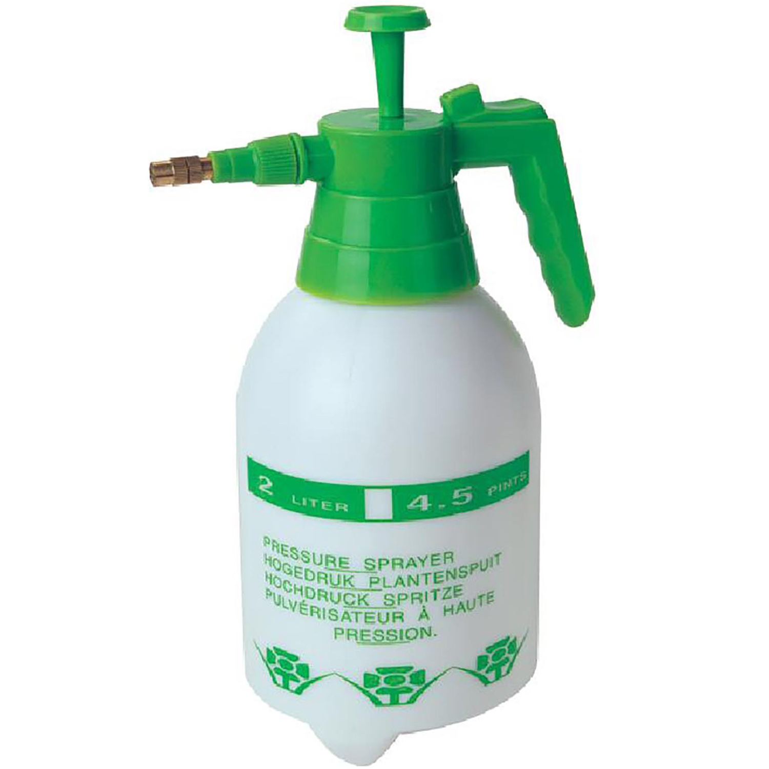 Pump Action Pressure Sprayer - White Image