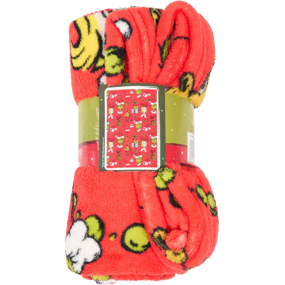 The Grinch Christmas Is Coming Throw Image 3