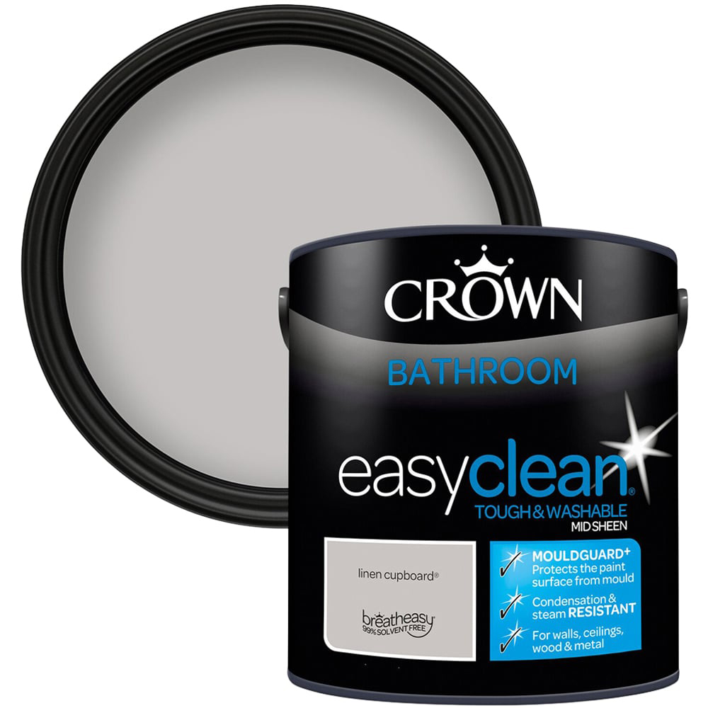 Crown Easyclean Bathroom Paint - Linen Cupboard Image 1