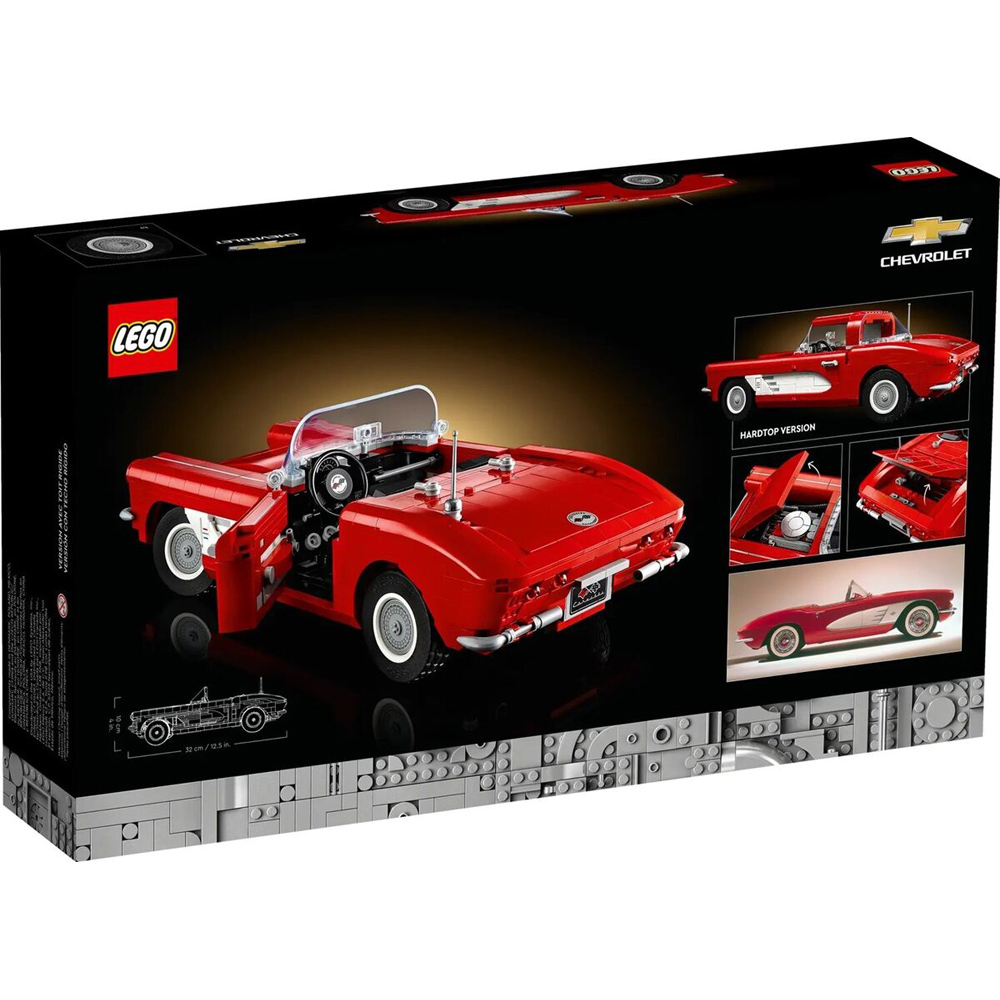 LEGO 10321 Icons Corvette Building Kit Image 5