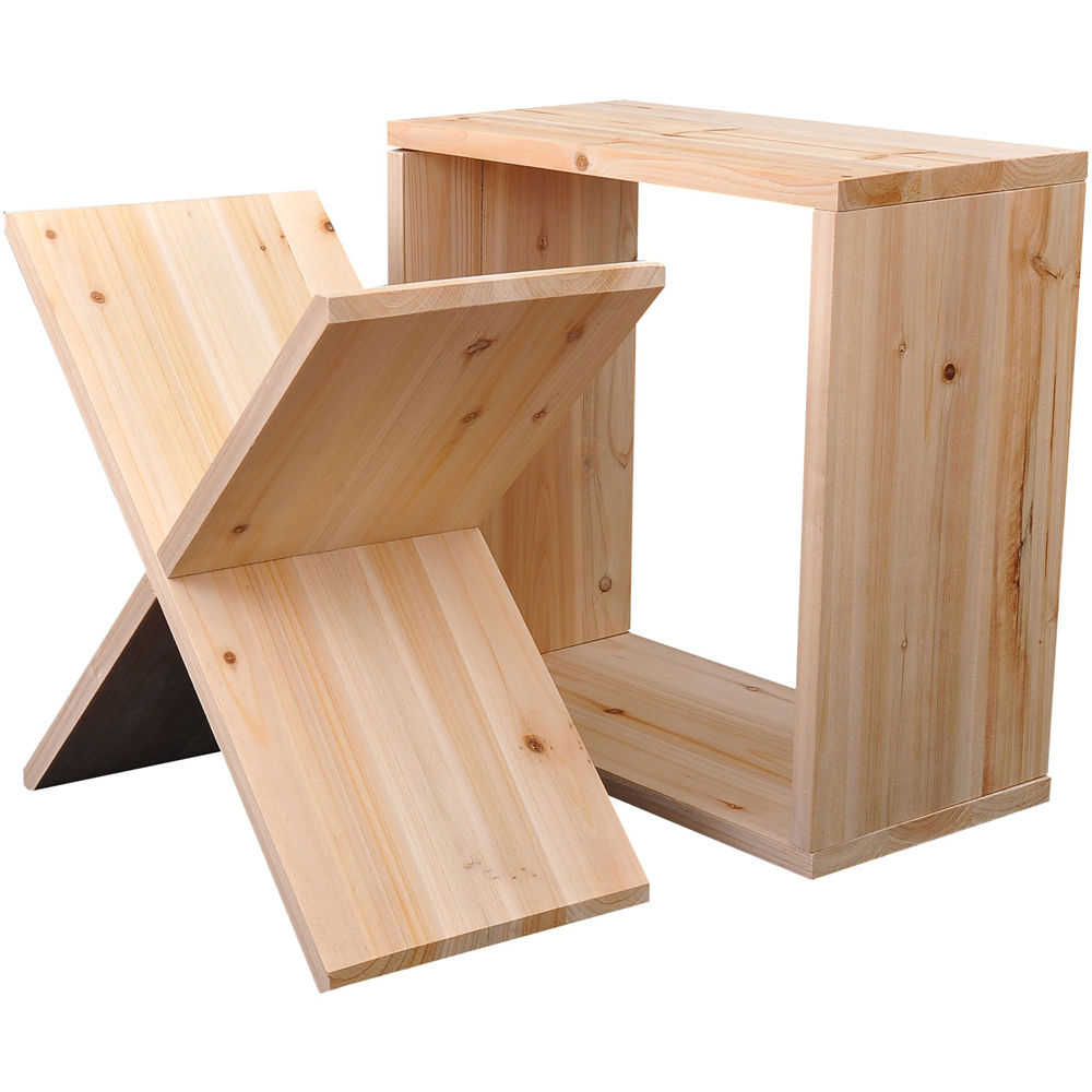 Portland Wooden 24 Bottle Wine Rack Image 3