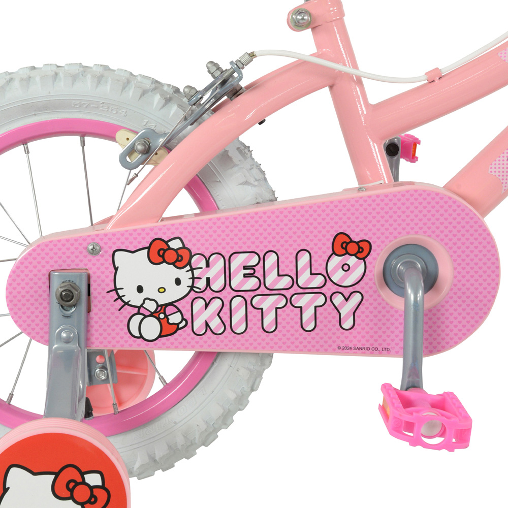 MoVe Hello Kitty 14 inch Bike with Squishle Backpack and Tassels Image 7