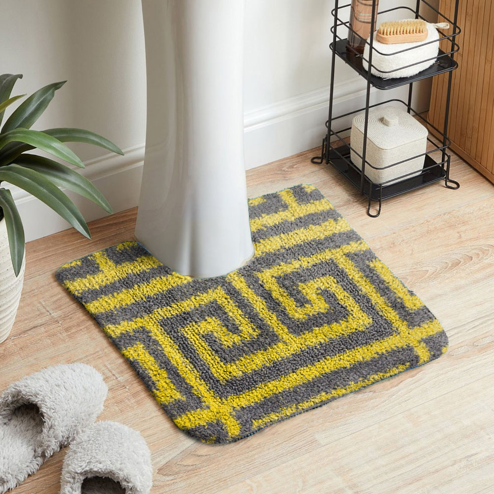 Velosso Luxe Ochre Bath Mat Set Image 7