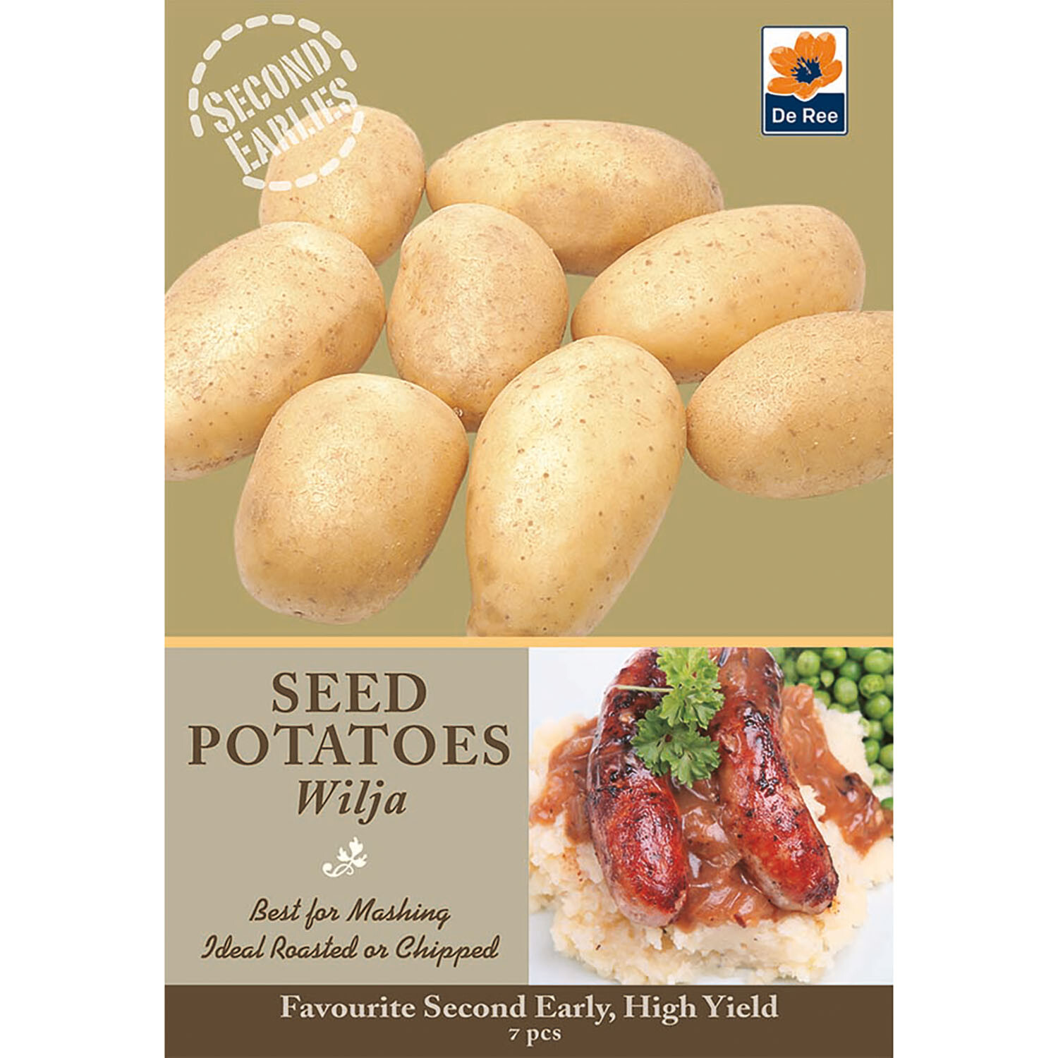 De Ree Seed Potatoes - Brown Image 6