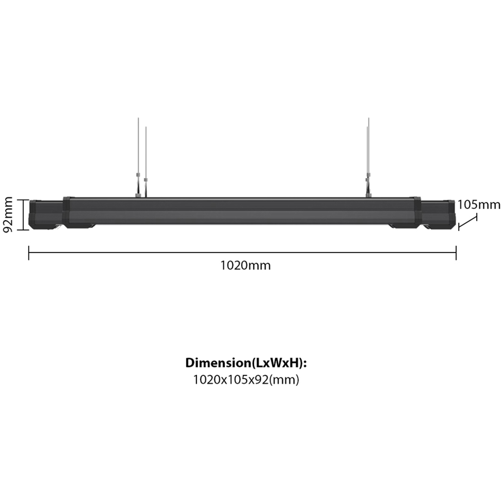 ENER-J LED Linear Highbay Basin Faucet 200W Image 8