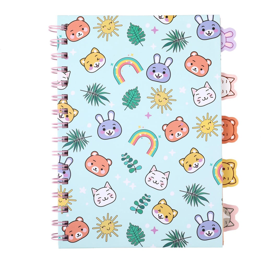 Kawaii A5 Project Notebook - Blue Image 1