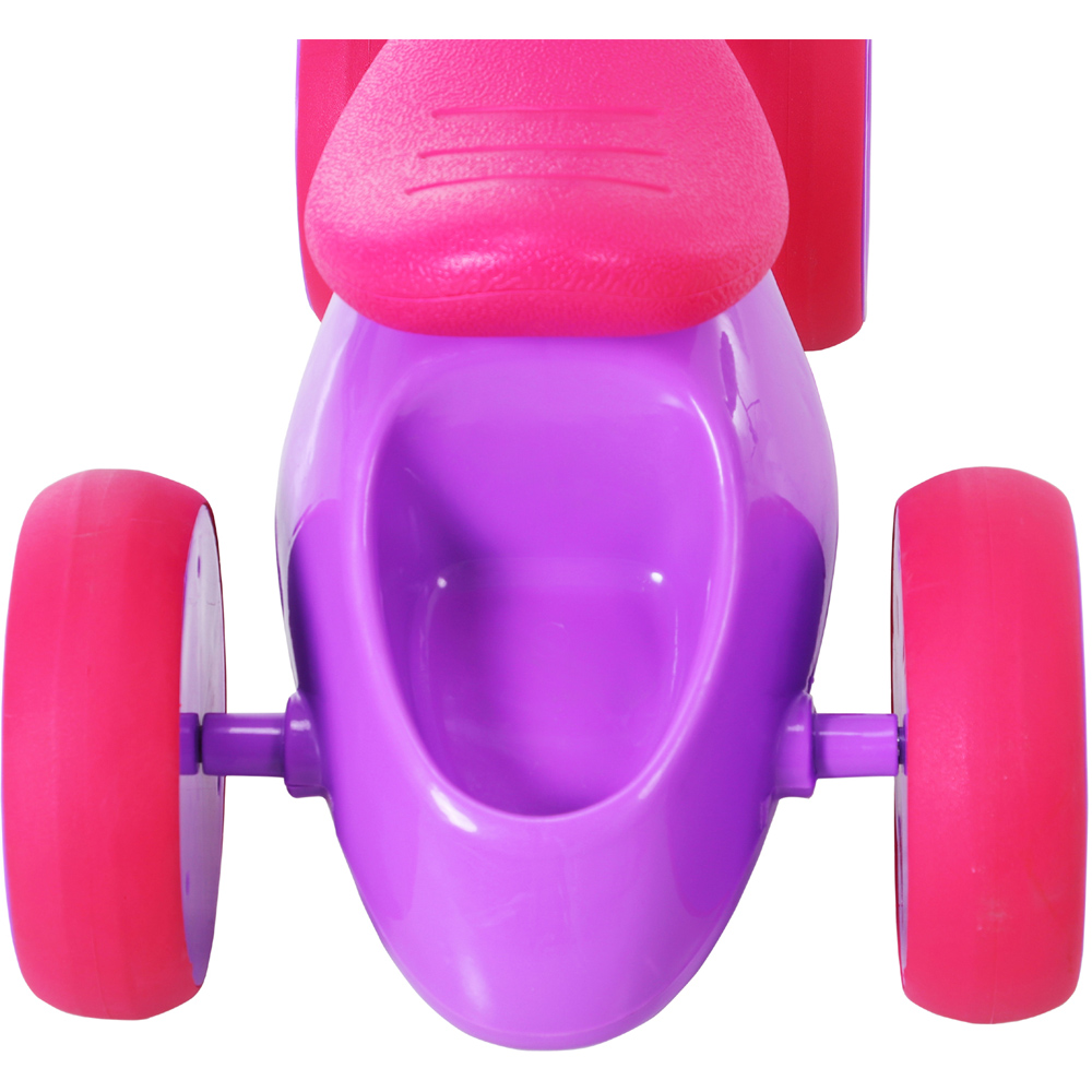 Tommy Toys 4 Wheels Violet Baby Balance Bike with Storage Bin Image 2