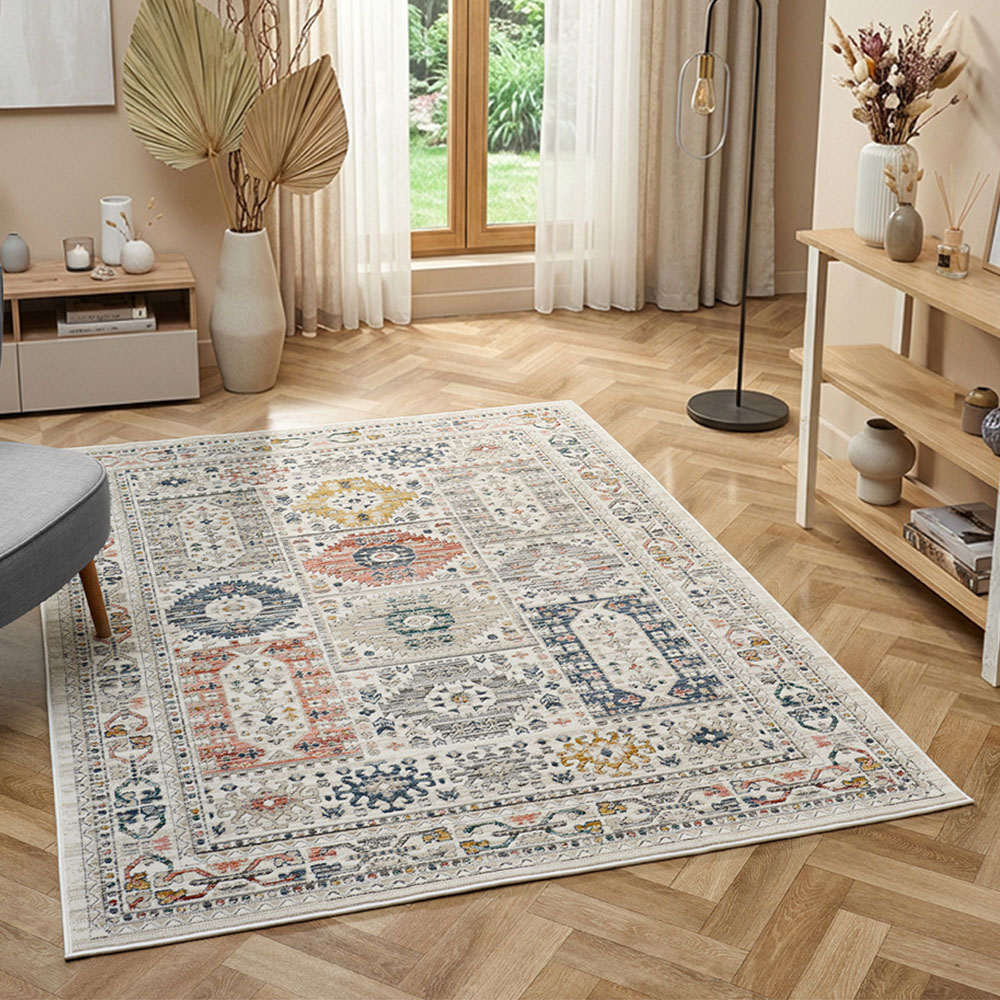 Portland Urco Ella Nuevo Cream Textured Rug 200 x 290cm Image 1