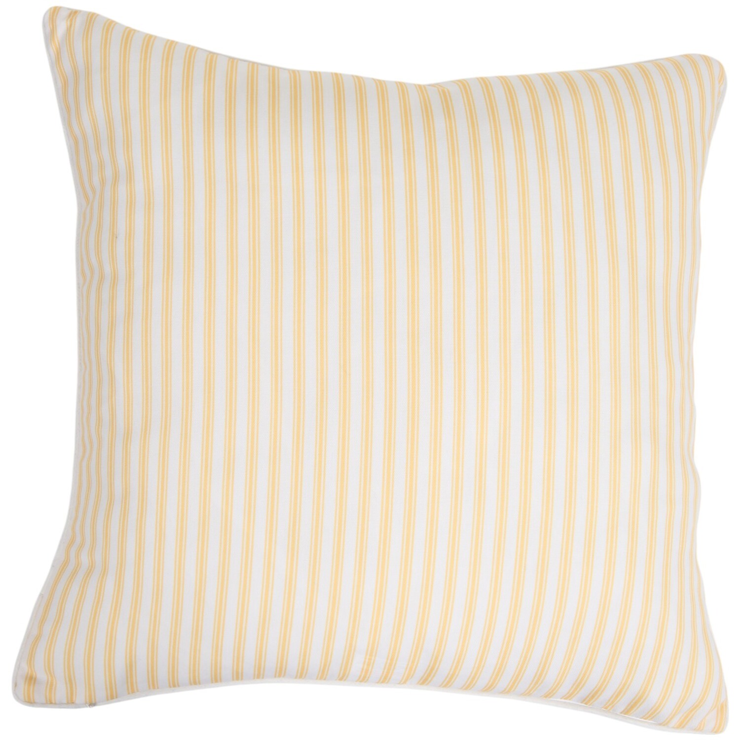 Outdoor Stripes Cushion Yellow Image 2