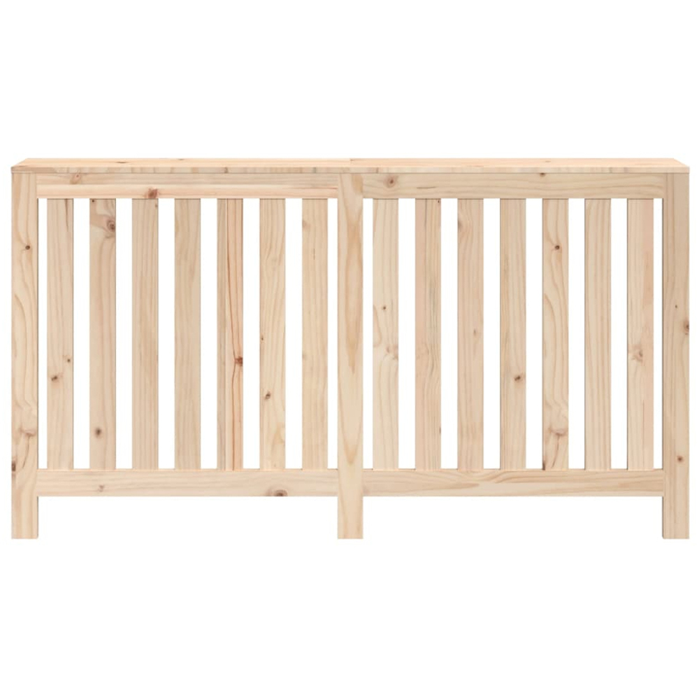 vidaXL Natural Pine Wood Radiator Cover 840 x 1530mm Image 4