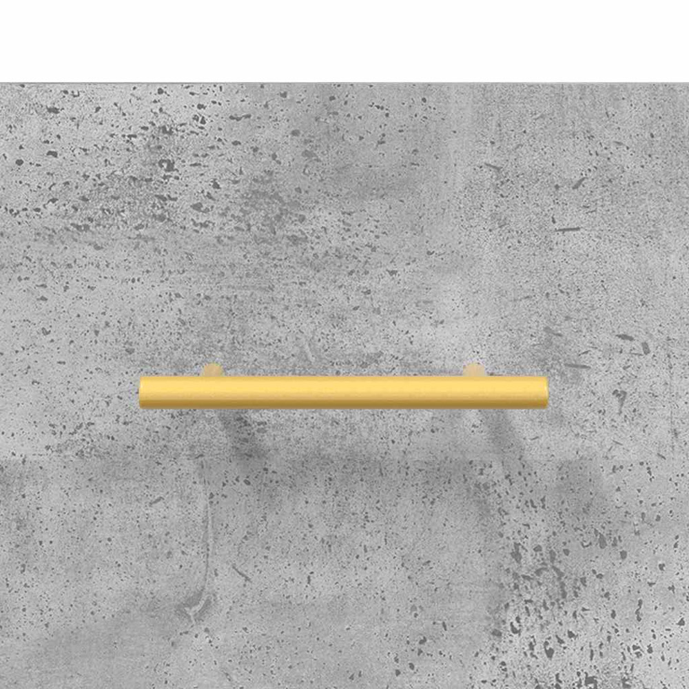 vidaXL 2 Door Concrete Grey Wall Cabinet Image 9
