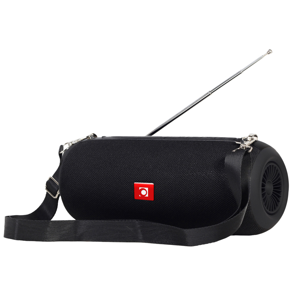 Gembird Black Bluetooth Portable Speaker with FM Radio 5W Image 1