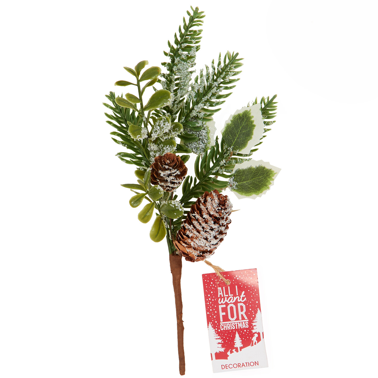 Mini Pinecone Picks - Green Image 1