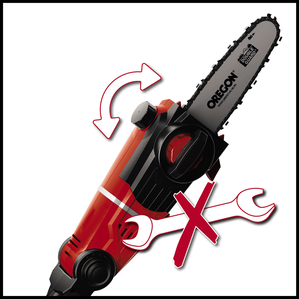 Einhell 20cm PXC Cordless Pole Saw High Reach Chainsaw 18V Image 7