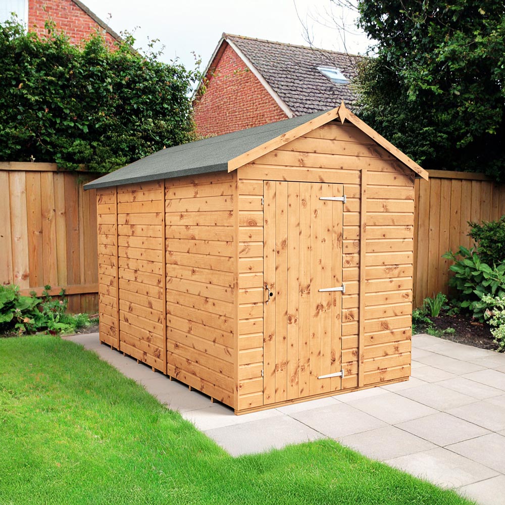Empire Sheds 6 x 10ft Tongue and Groove Wooden Apex Garden Shed Image 2