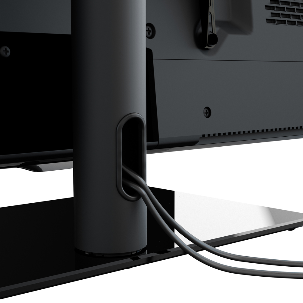 AVF Universal Black Tilt and Swivel Table Top Stand Image 5