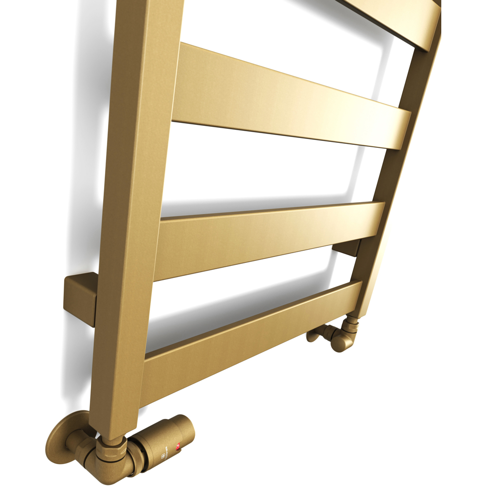Terma Vivo Brass Heated Towel Rail 2019 BTU 1630 x 500mm Image 5