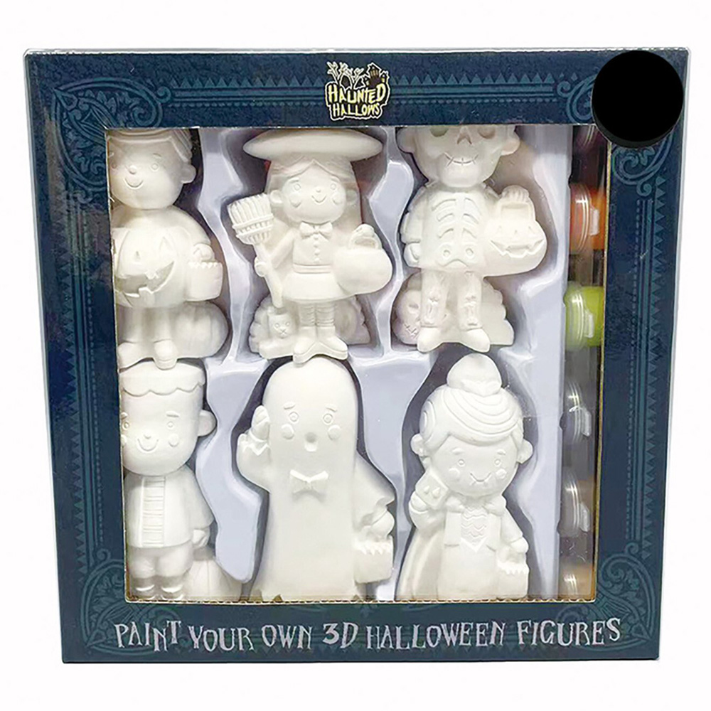 Paint Your Own 3D Halloween Figures Image 1
