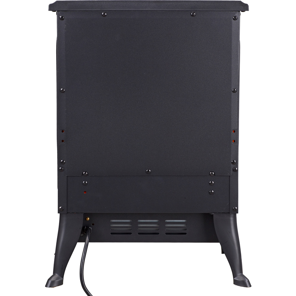 Neo Black Electric Flame Effect Fire Heater 1800W Image 5