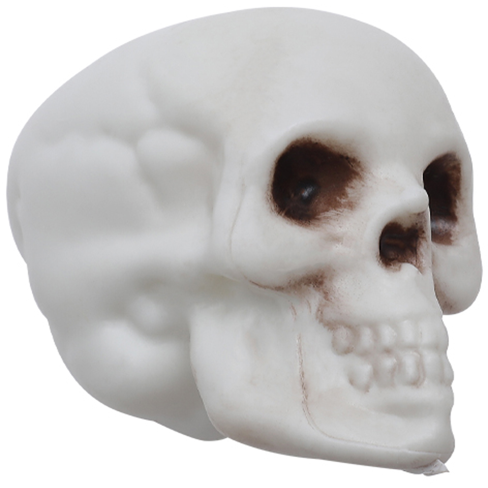 Living and Home 12 Piece Halloween Skulls Roses Ornament Set Image 3