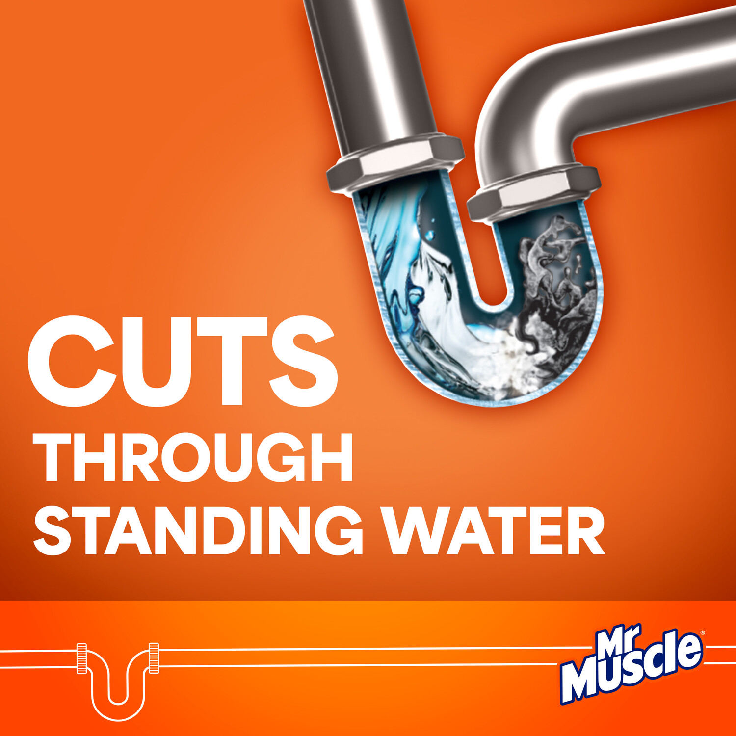 Mr Muscle Bathroom Gel Unblocker Image 4