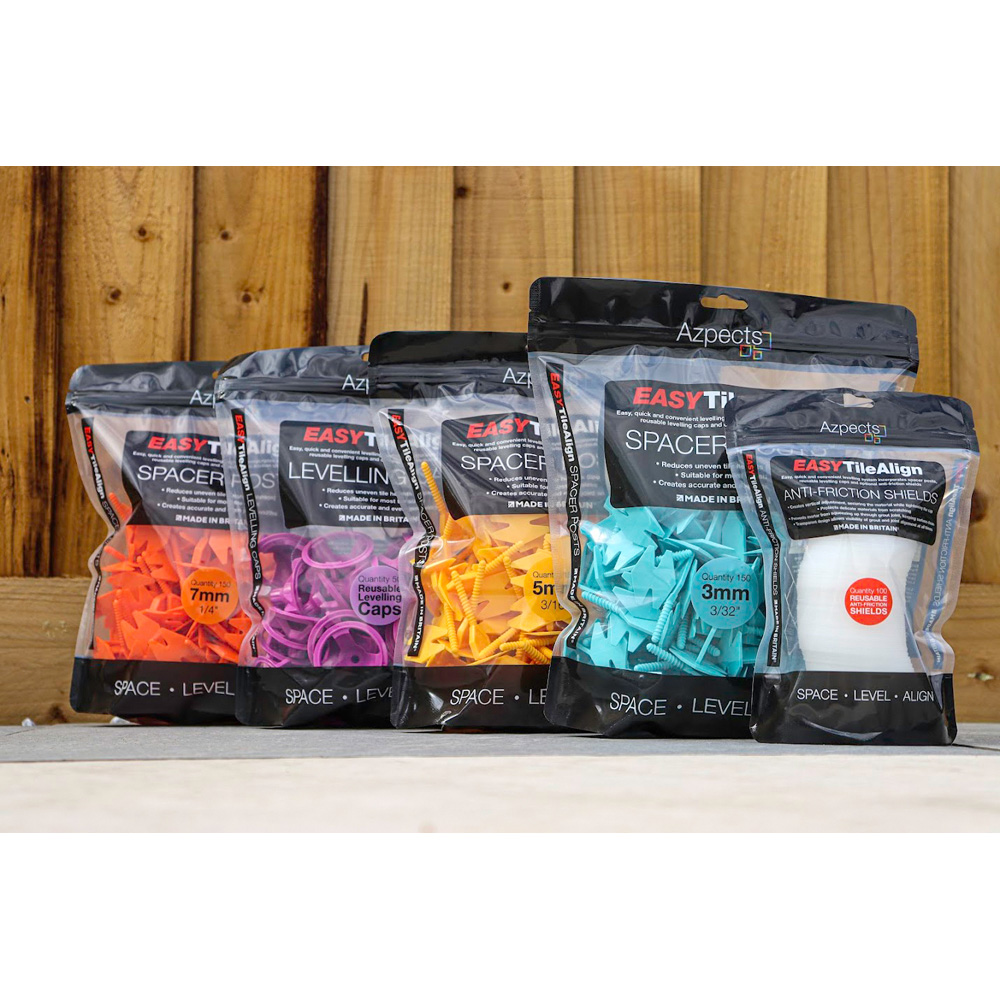 Azpects EASYTileAlign 3mm Spacer Post 150 Pack Image 5