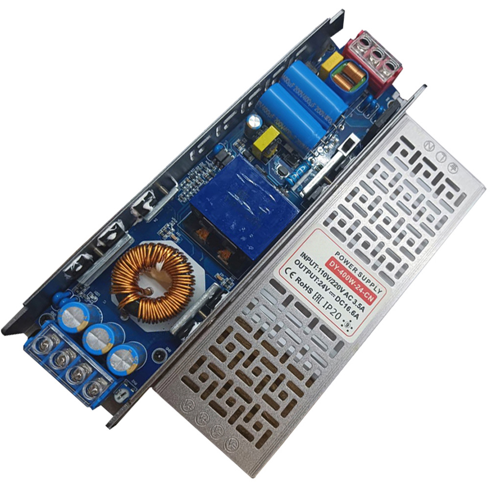 ENER-J 24V 16.6A 400W Slim SMPS Metal Driver Image 2