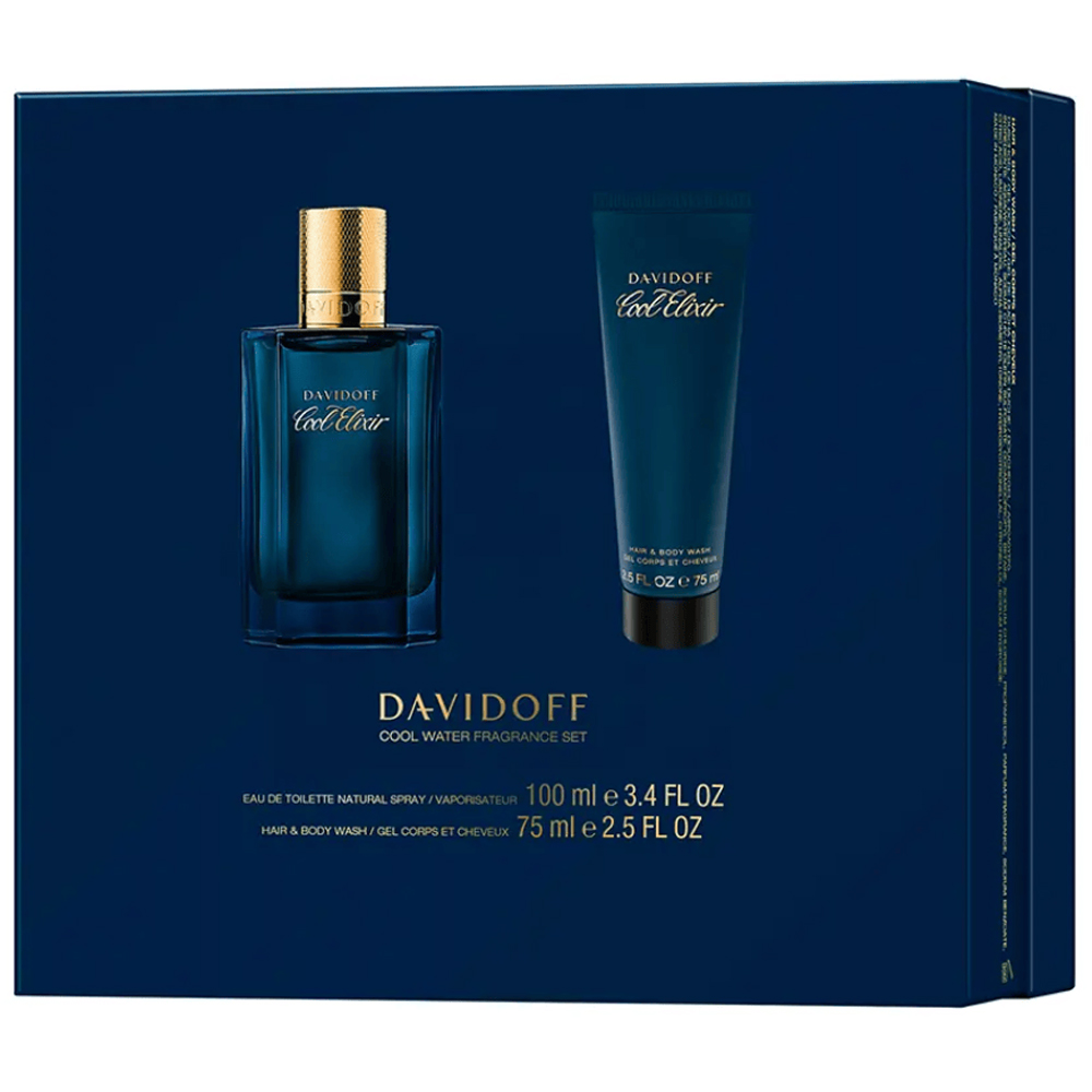 Davidoff Cool Elixir Oud Aromatique Parfum Intense 100ml 2 Piece Gift Set Image 3