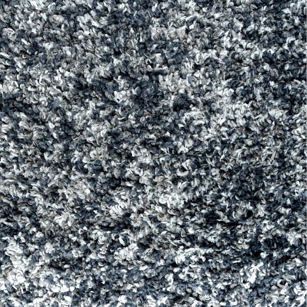 Kukoon Kinsale Dark Grey Multicolour Shaggy Mottled Rug 80 x 150cm Image 5