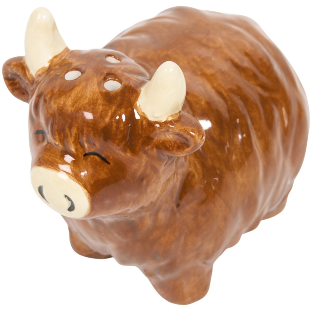 Highland Cow 3D Salt and Pepper Set Brown Image 5