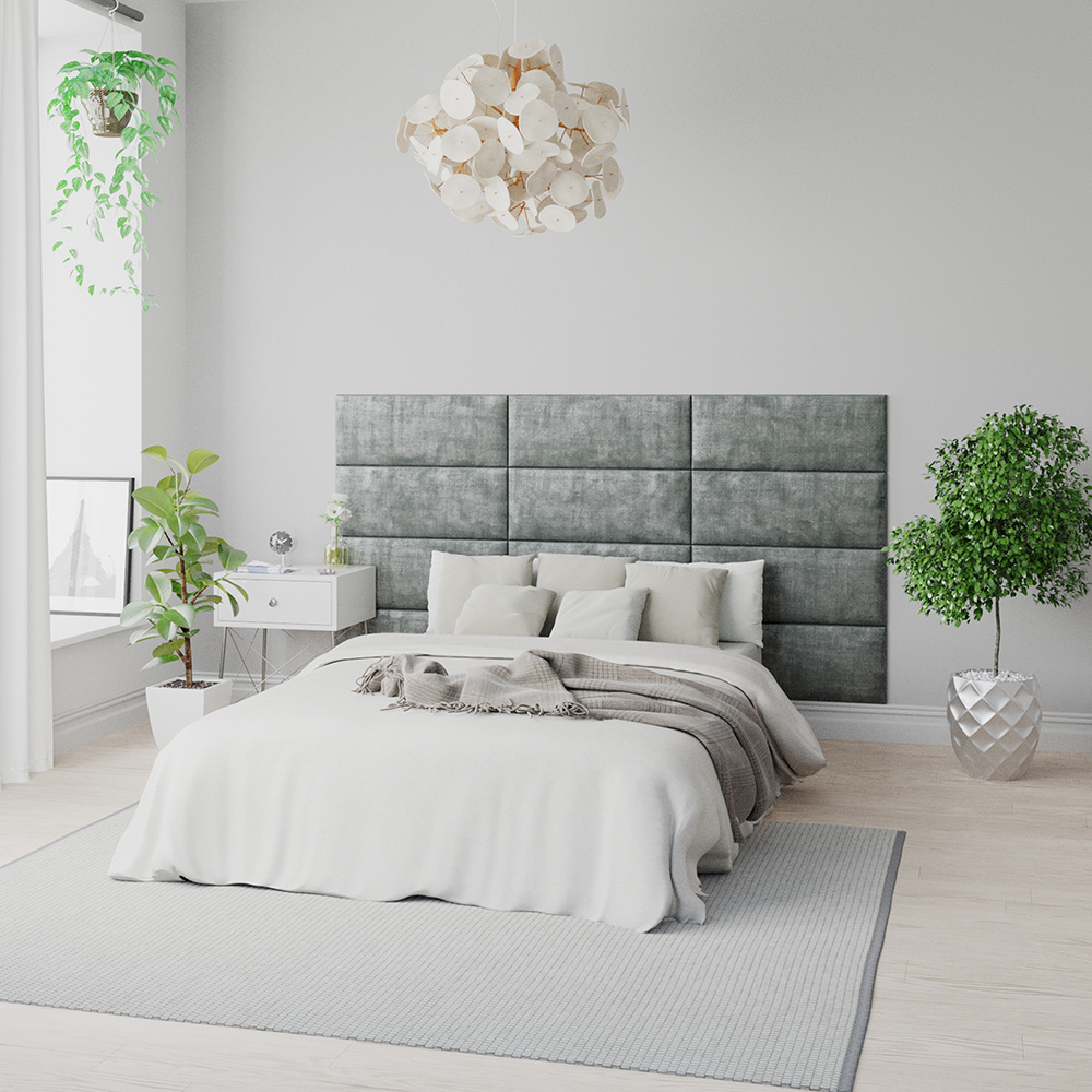 Pesmes upholstered discount panel headboard