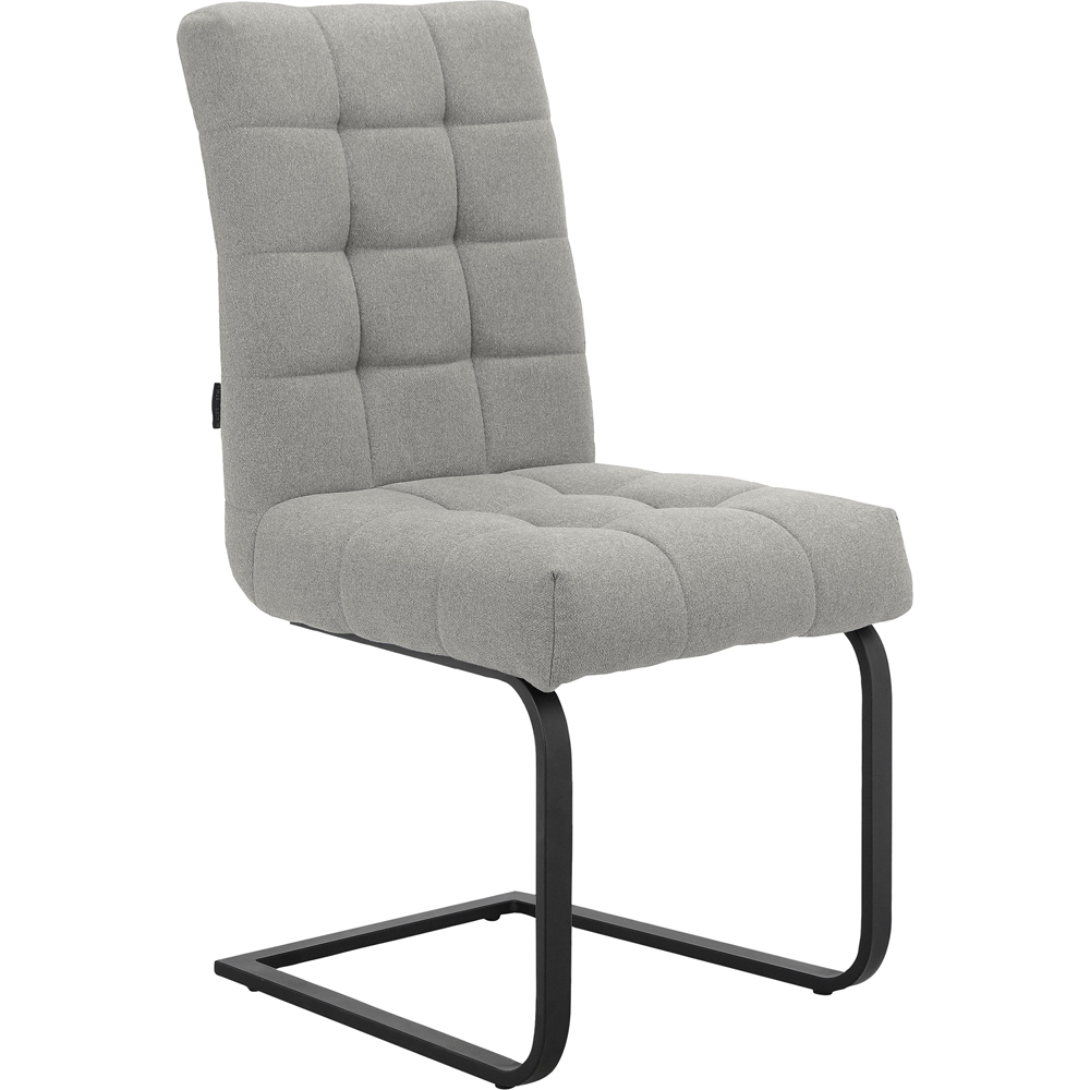 Dorel Terza Set of 2 Grey Fabric Dining Chair Image 5
