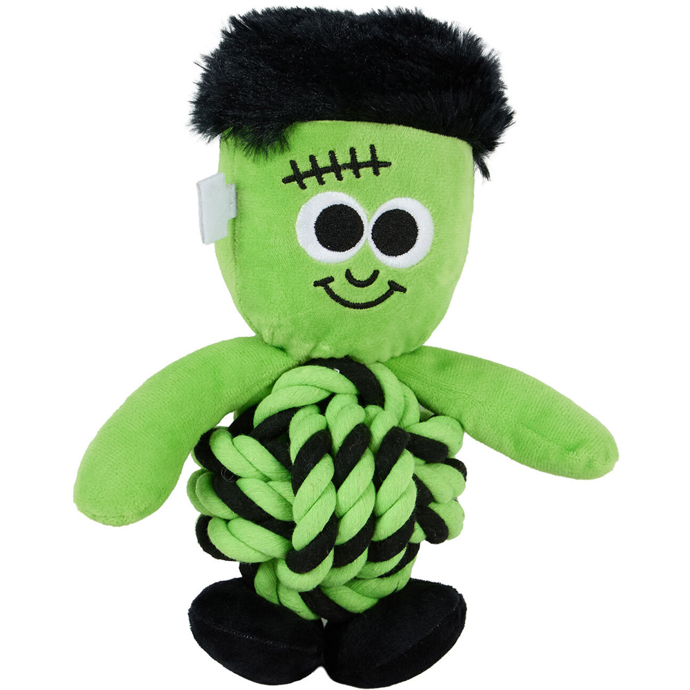Tangled Tummy Monster Plush Dog Toy Image 6