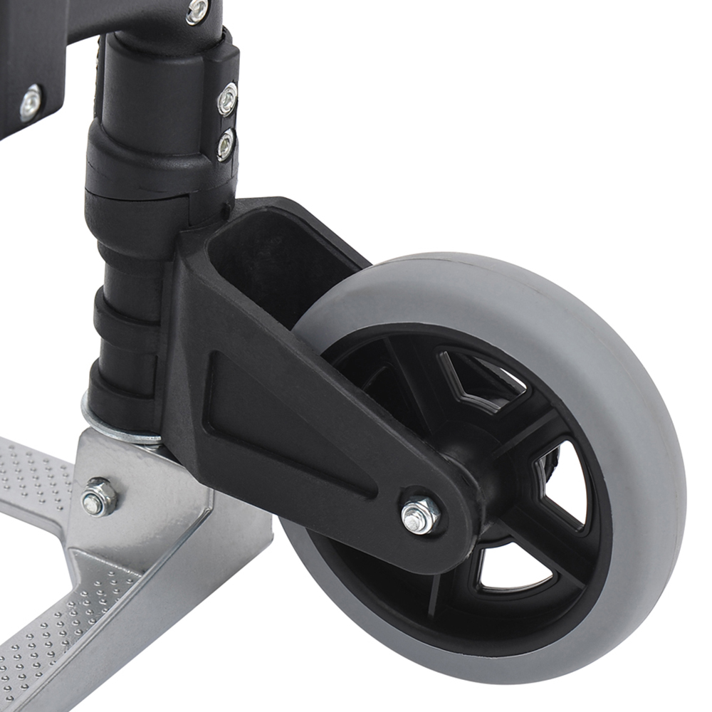 HOMCOM Aluminium Heavy Duty Foldable Hand Truck Trolley 70kg Image 4