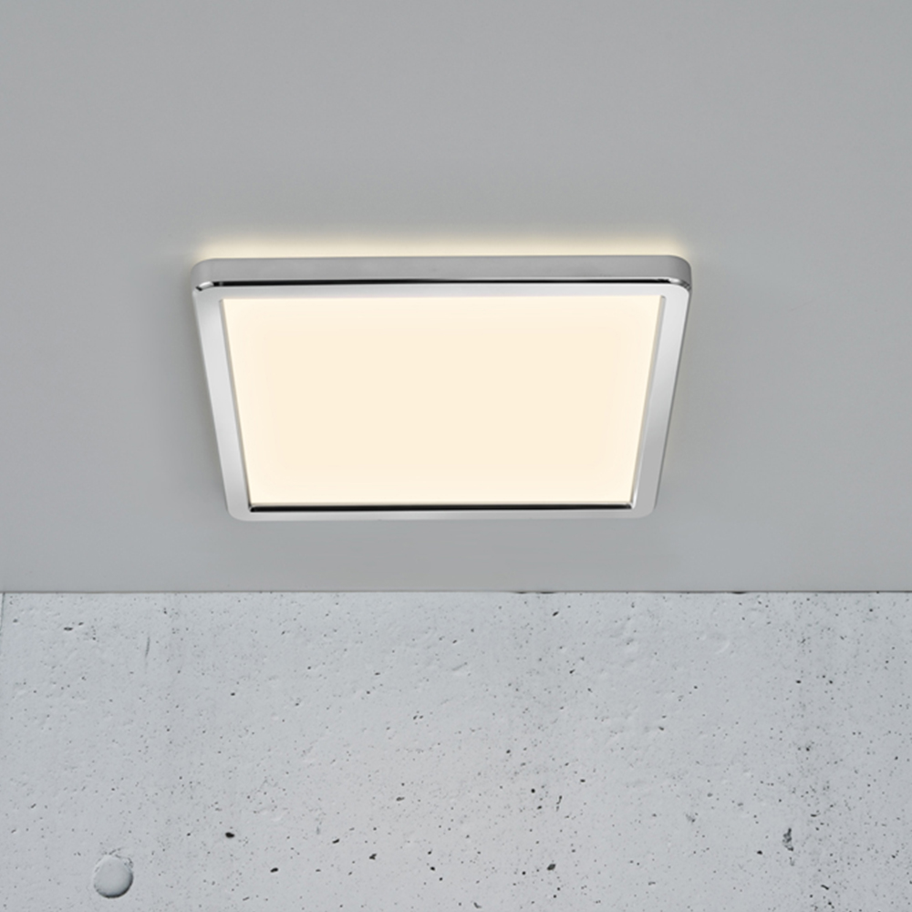 Nordlux Oja 29 Square Chrome Ceiling Light Image 5